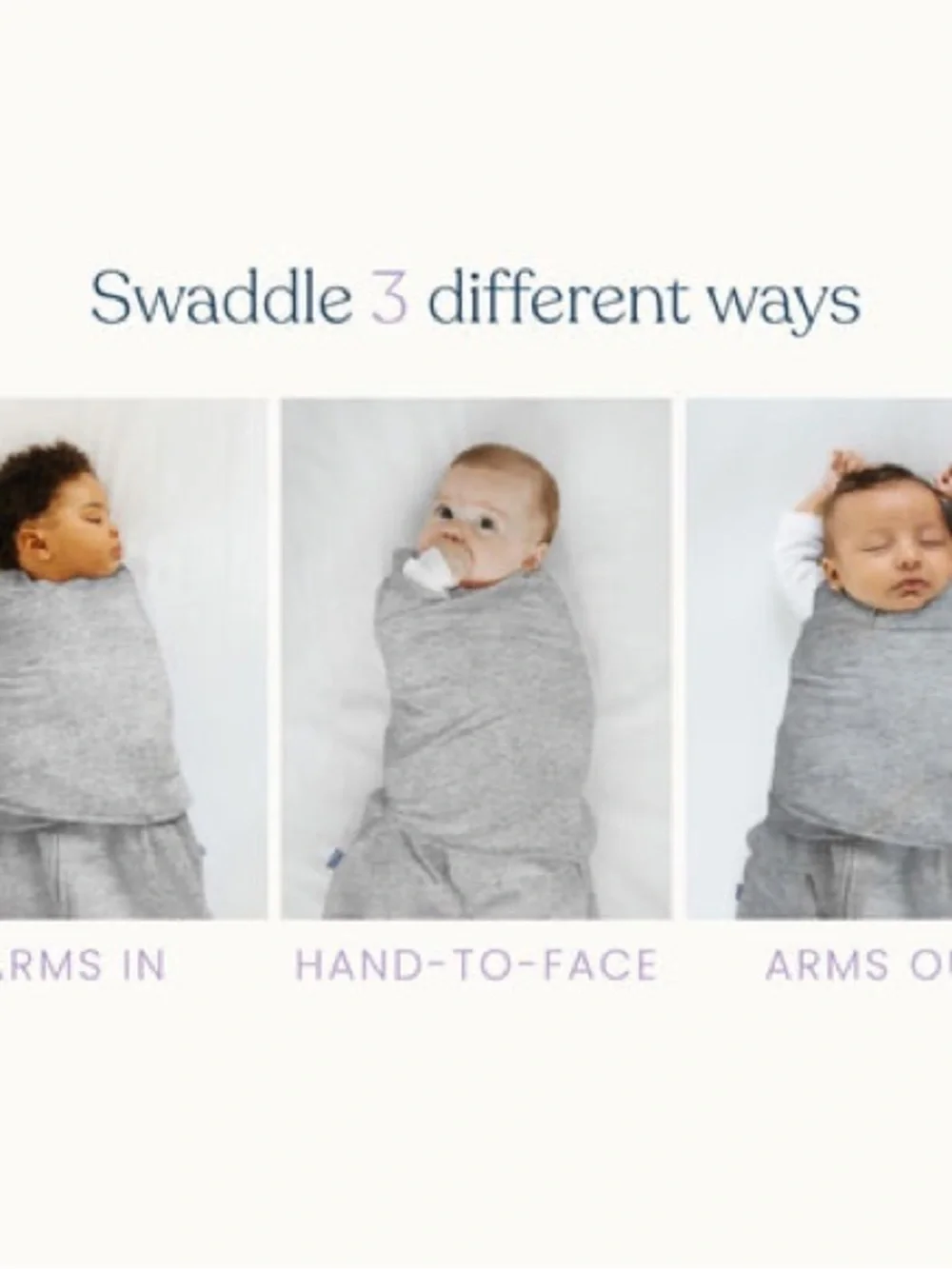 New Preemie Halo SleepSack Swaddle Cream